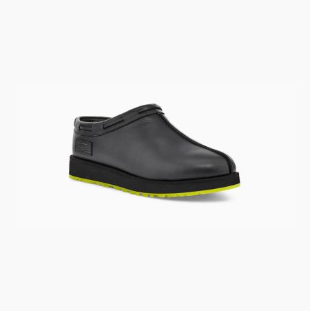 UGG Tasman Sundae Black Yellow Slippers for Men (LKMQ18592)